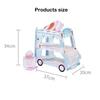 Dessert Table Birthday Ice Cream Holder Display Ice Cream Truck Ice Cream Car Bus Cake Stand Cake Cupcake Stand Bus Cupcake