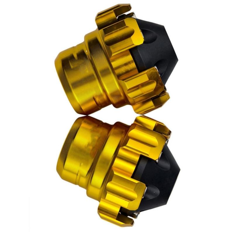 Strong Aluminum Motorcycle Front Fork Crash Cup Anti Drop Protector Vibration Reduction for Improved Riding Comfort