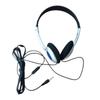 Headphones Personality Retro Headsets Blue Black Fashion Style Headsets Over Ear Earbud 3.5mm Headsets