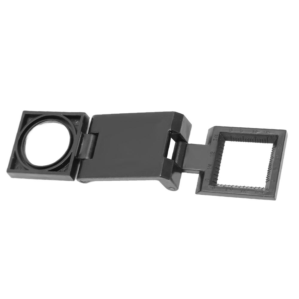10X Magnification Scale Magnifier Mini Size Optical Viewer Pocket Magnifier  Jewelry Appreciation