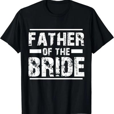 T-shirt Père de la Mariée Mariage Cortège Nuptial