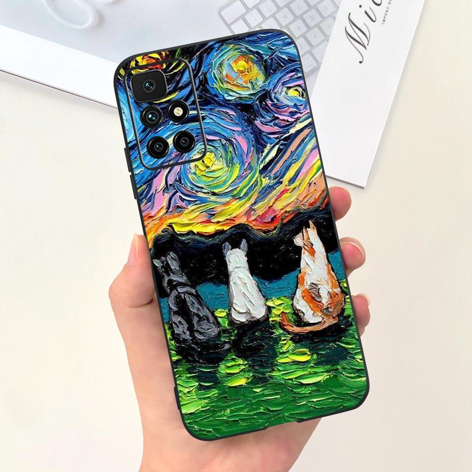 For Xiaomi Redmi 10 2022 Case Cute Astronauts Cartoon Cover Soft Silicone Phone Case For Redmi 10 Prime Redmi10 Back Cover Coque