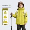 Kids' 3-in-1 Waterproof Jacket with Fleece Liner