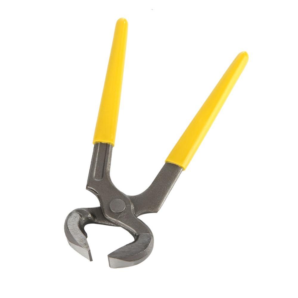 Carbon Steel Fastener Remover Pliers Plastic Grip Hoof Nipper Trimmer Farrier Tools Woodworking