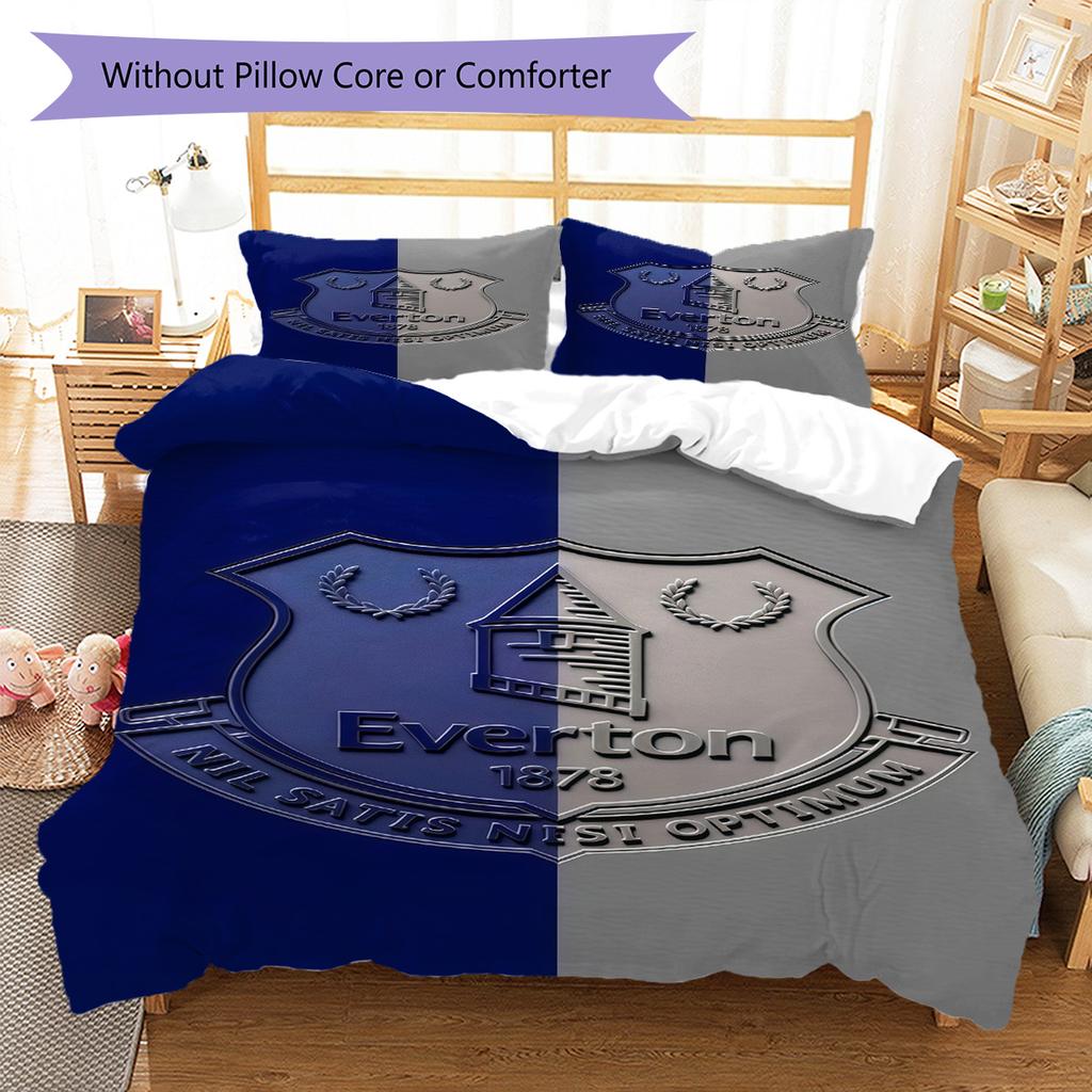 The Toffees logo  Bedding Quilt Set Quilt Cover Pillowcase Home Decoration Birthday Gift (1 * duvet cover + 2 * pillowcase, without core)