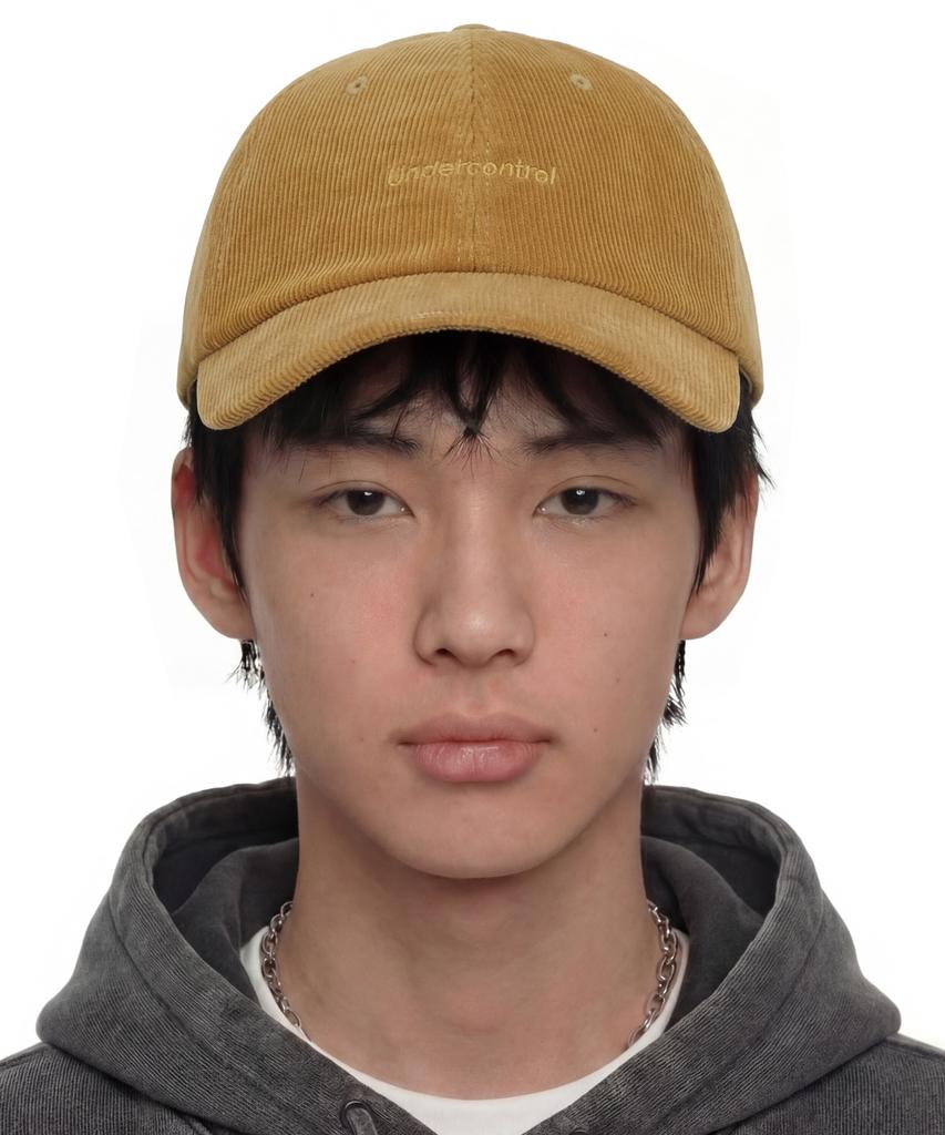 Eondeokeonteulol Corduroy Logo Ball Cap Arial Udc / Authentic B B / Cd / Yellow