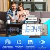 Réveil à Projection - UNDERSCORE - TAKRINK - LED 5,5" - Double Alarme - Radio FM