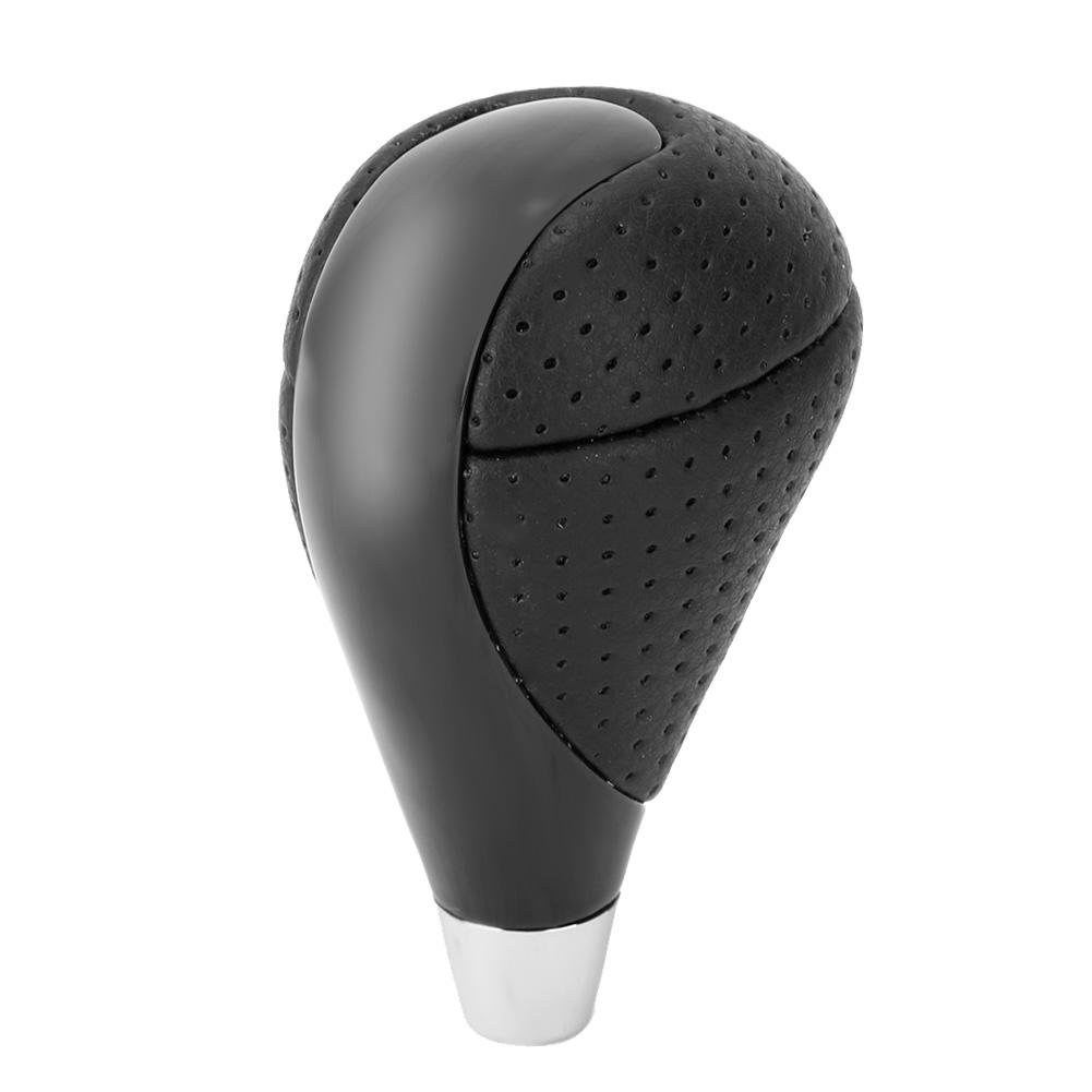 Buy Black Genuine Leather Gear Shift Shifter Knob Handle Fits for ES300