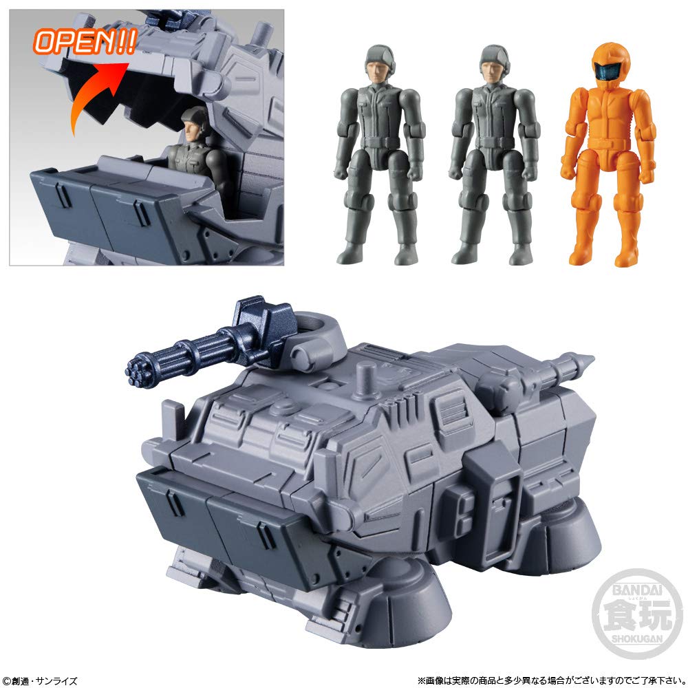 Mobile Suit Gundam Micro Wars 2 Candy Suit (10 Stück) Spielzeug/Kaugummi (Mobiler Gundam)