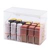 1PC Makeup Lipstick Case Makeup Organizer Storage Box Lipstick Display Stand Holder Jewelry Storage Box