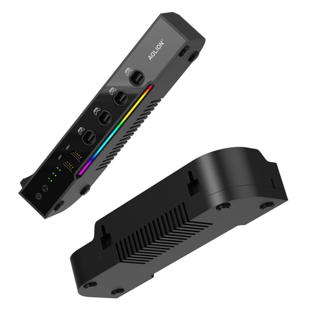 For NS2 Host Cooling Fan Base with NGC Portable Heat Sink Support Wall Mount Heat Dissipation Base Gaming Accessories