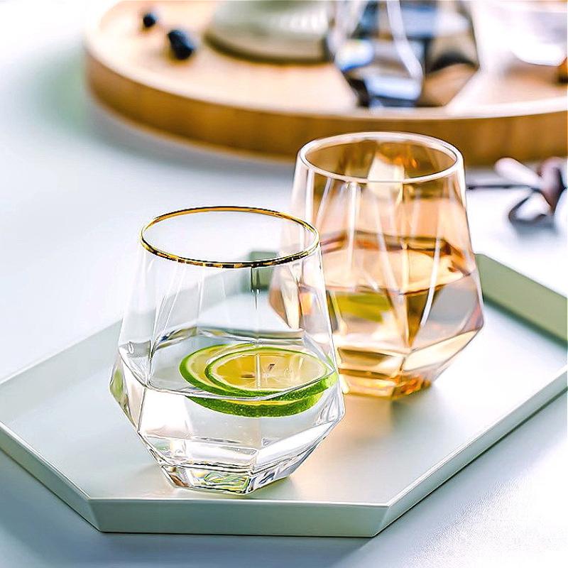 320ml/11oz Cocktailglas i europeisk stil Juice Läskvatten Koppar Klassiskt Whiskeyglas Personlig Mugg för kalla drycker Bar Dryckesglas