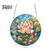 Puzzle Gift for Adults Acrylic Suncatcher, Artistic Window Hanging Ornament, 7.48 Inch Sun Satisfying Weekend Project Catcher Decoration, Ideal