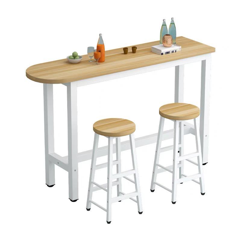 Compact Bar Table and Chairs for Home or Kitchen