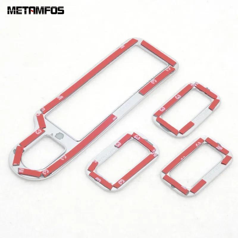 For Suzuki Sx4 S-Cross Crossover 2013-  Matte Window Lift Switch Cover Trim Interior Door Armrest Frame Car Accessories