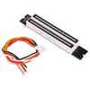 Gkikirty Dual 12 Music Level Indicator, LED Spectrum, VU Meter Amplifier Lamp, Adjustable Speed of Light Board, for MP3 DC 7-12V ()