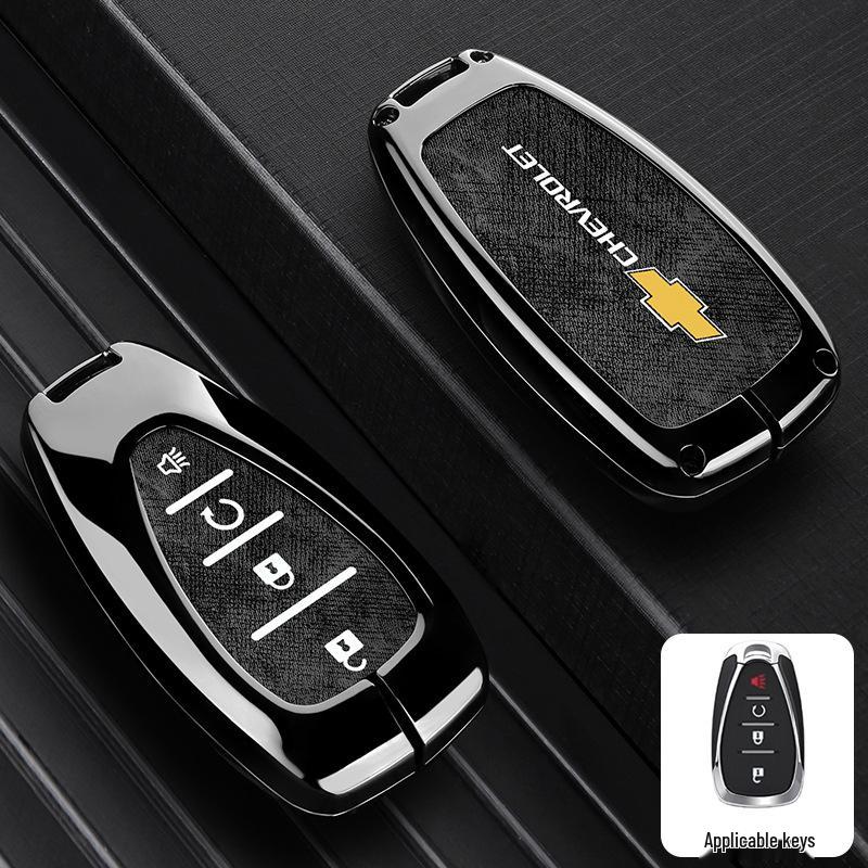 Chevrolet Key Case for Equinox, Malibu XL, Trax, Trailblazer, Orlando, Monza - Car Shell Cover