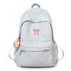 Schoolbag Korean Version of High-value Girls' Heart Bow Backpack 1011 New College Student Schoolbag for Women