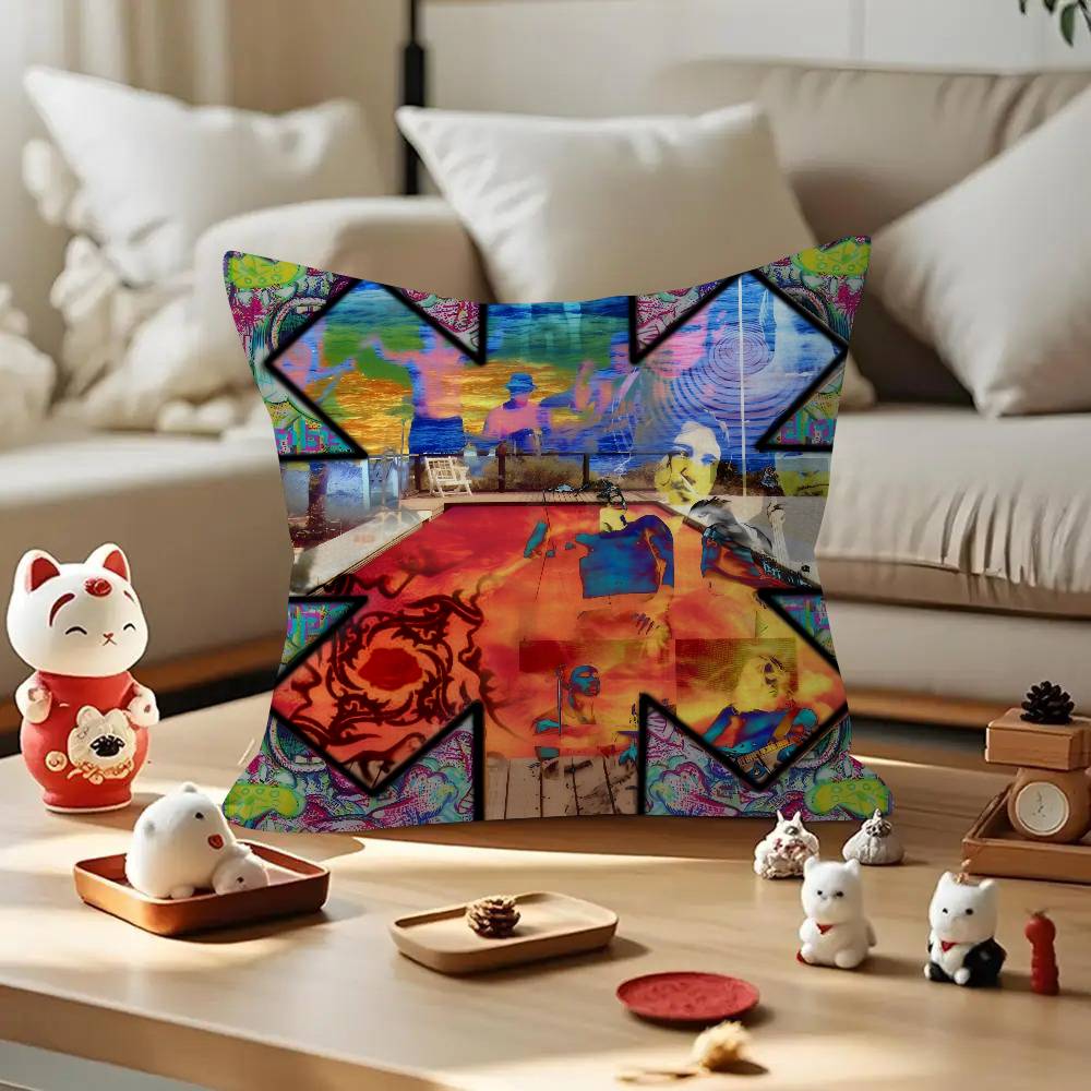 R-Red Hot C-Chili Peppers   Pillow Gifts Home Office Furnishings Bedroom Sofa Car Cushion Cover Case 45x45cm