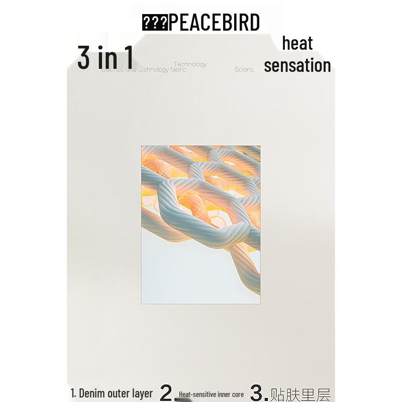 Peacebird Men's Vintage Washed Straight-Leg Denim Jeans