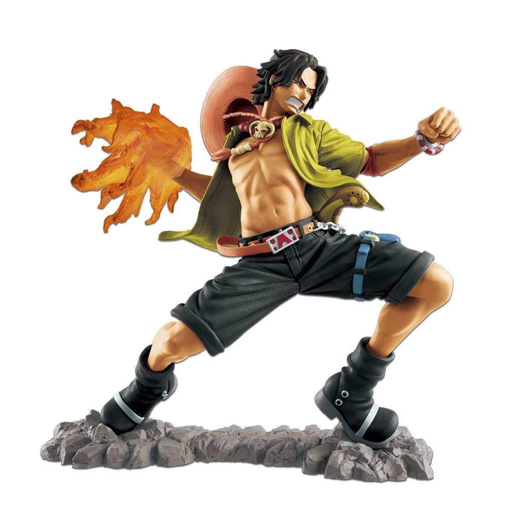 Banpresto Ichiban Kuji One Piece Memorial Log C Cena Ace BATTLE Figure (Cena)