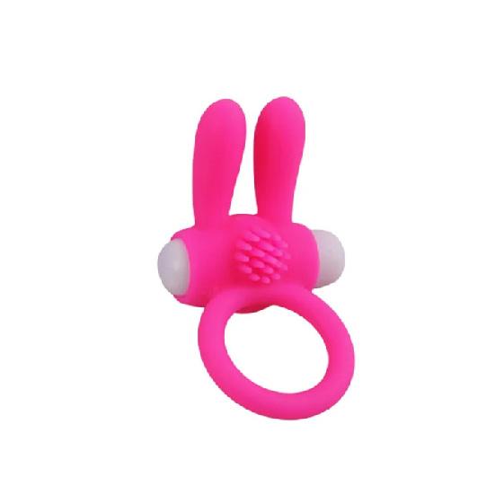 Vibrator Elastic Rabbit Penis Cock Ring Clitoral Stimulator For Delay Ejaculation Couple Erotic Sex Toy