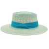 Summer Women's Straw Hat Ladies Luxury Fashion Sun Protection Beach Hat French Panama Bump Top Wide Brim Raff Cap