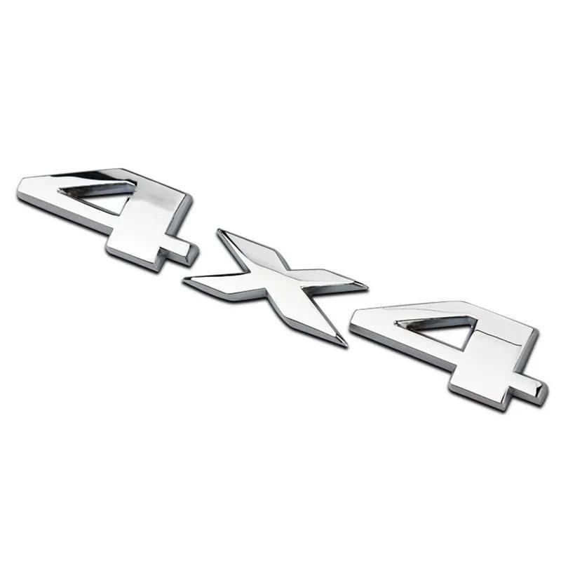 3D Metal 4X4 Limited Emblem Sticker Car Rear Boot Trunk Badge Decals For Jeep Grand Cherokee Compass Wrangler