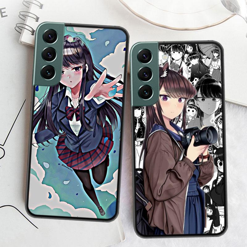 Anime Komi Shouko Cant Communicate Phone Case For Samsung Galaxy Note 20 Ultra 10 Lite 9 8 M11 M12 M21 M30S M31 M32 M51 M52 J8 J