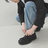 [Steps] Draco Round Toe Balloon Derby Shoes Black Carbon Black [ST318] [Shipped from Korea] 100% Authentic