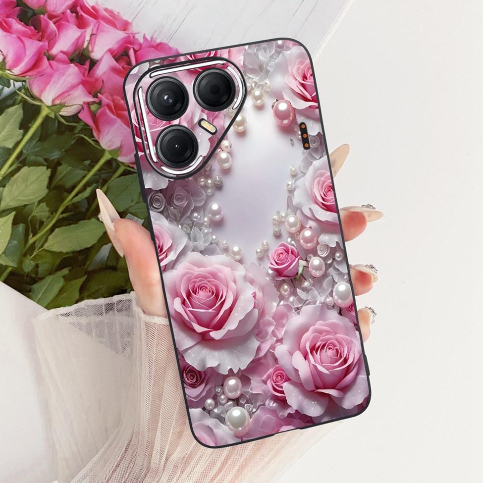 Phone Case For Tecno Pova 7 5G Cover Silicone Cute Cat Fashion Funny Painted Casing For Tecno Pova7 5G LJ7