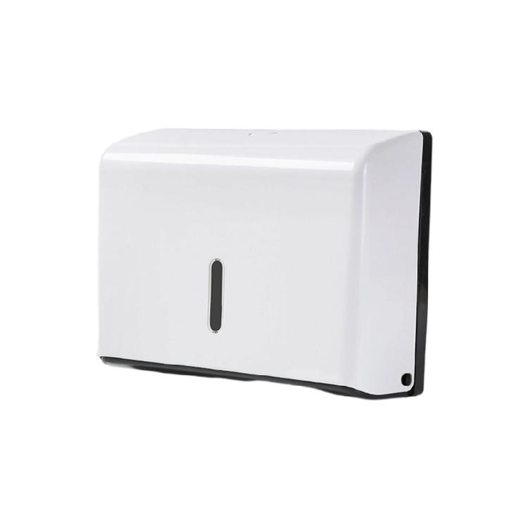 

Renter Friendly Wall Mounted Toilet Paper Storage Box Waterproof Spacious Tissue Holder Bathroom Essential for Household білий