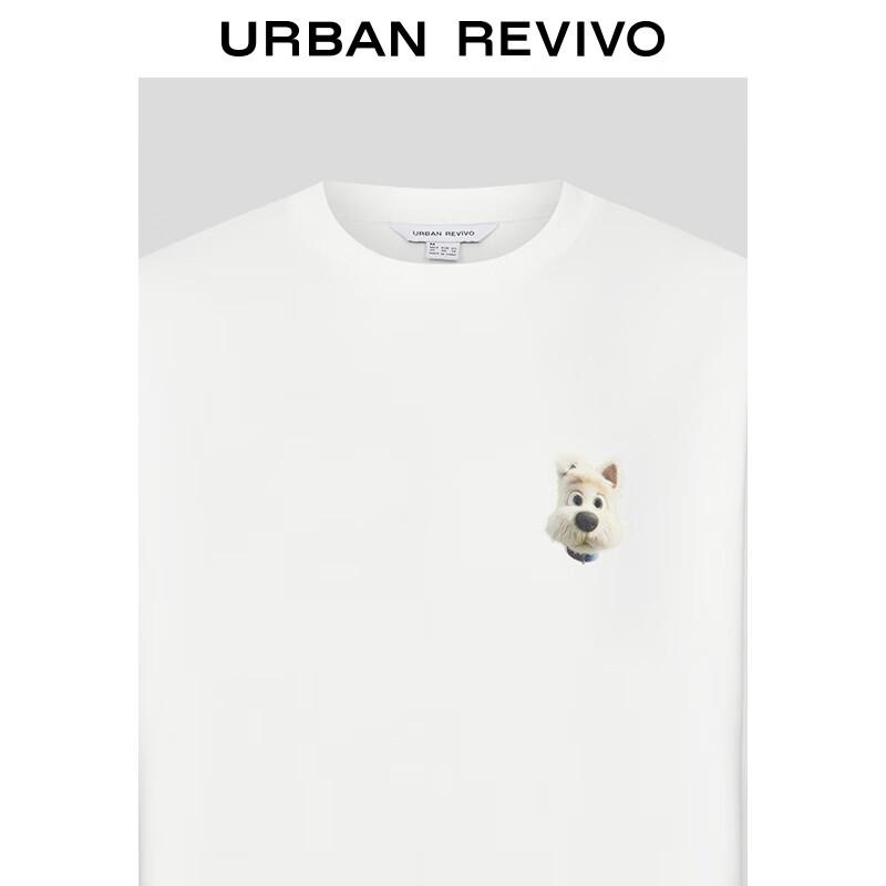 UR Men's Fun Pet Pattern Long-Sleeve T-Shirt