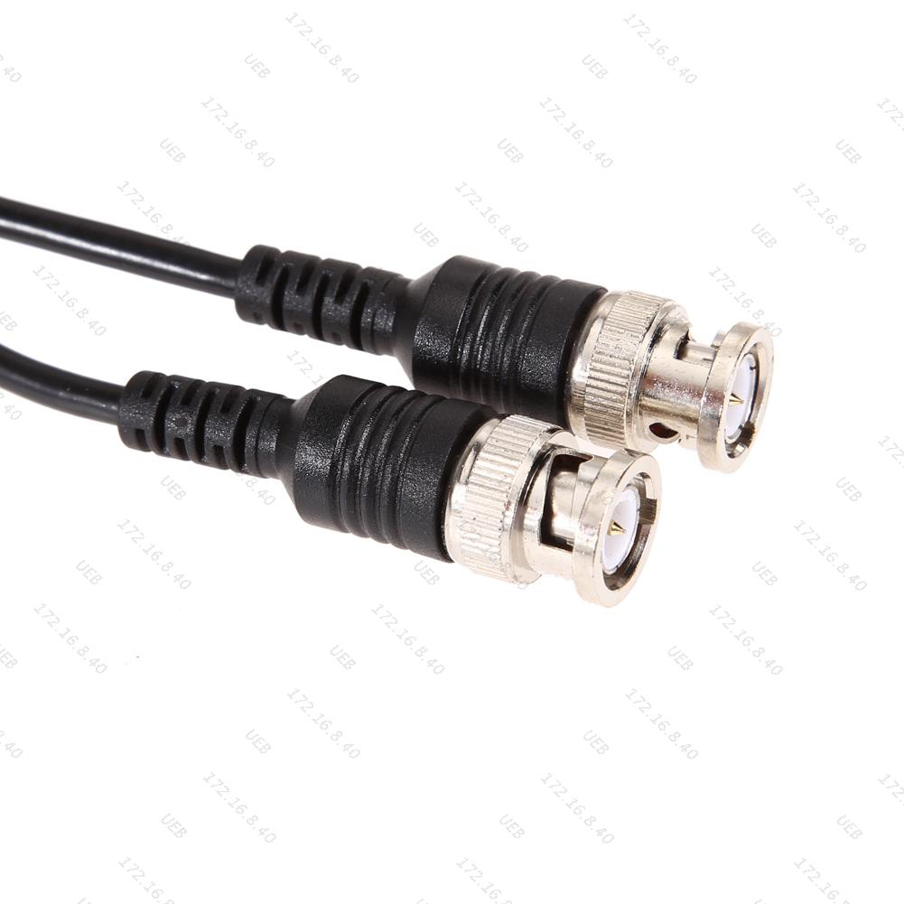 110cm BNC Q9 To Double Alligator Clip Oscilloscope Test Probe Leads Cables Test Leads BNC Test Leads Kit Measurement Accessory