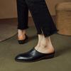 Fashion 2024 New Summer Women Shoes Mules Shoes for Women Outdoor Slippers Women Chunky Heel Cover Toe Slippers Shoes Zapatos De Mujer