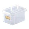 Fudogiken Storage Box Petit Noi 50 (with Handle) Clear F-2574H