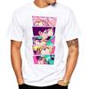 Japanese Anime Cute Sailor Scouts Eyes Funny Tshirt Homme Summer Short Sleeve Kawaii T Shirt Men White Casual Unisex Tshirt
