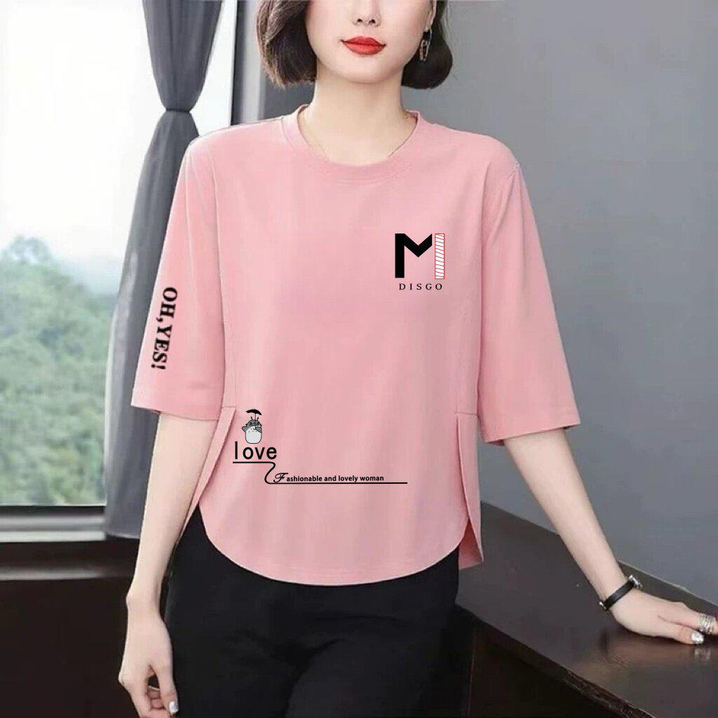2026 Women's Stylish Summer Three-Quarter Sleeve Slimming Top – Flaw-Hiding, Versatile, Age-Defying Casual Wear