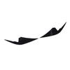 Front Bumper Spoiler Canard Splitter Fin Trim, Gloss Black Aerodynamic Decoration Kit for GR86 2022+
