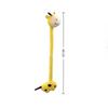 Funny Long Neck Animal Plush Toy 40CM Long Neck Giraffe/Cat/Penguin/Goose Hanging Doll Cute Cartoon Design Bag Pendant