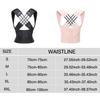 Breathable Back Posture Corrector Brace For Women Kids Adjustable Support Belt For Shoulder Pain Relief