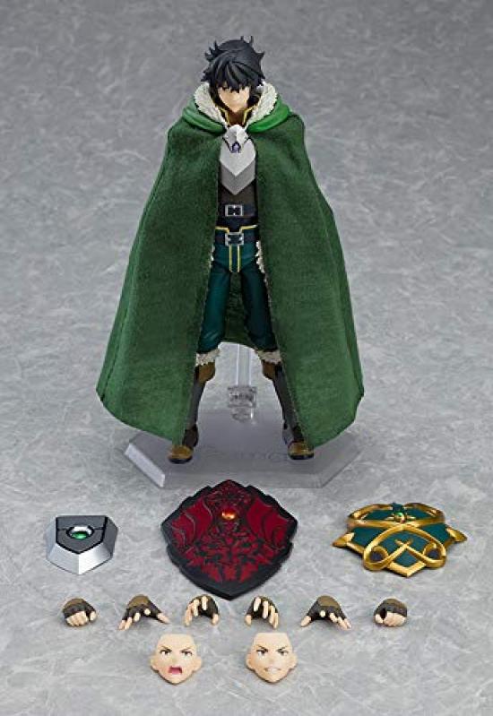 Max Factory Figură mobilă pictată Figma The Rising of the Shield Hero Naofumi Iwatani, ABS și PVC la scară largă