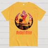 Rebel Rise Cotton Summer Casual Cool Loose T-Shirt