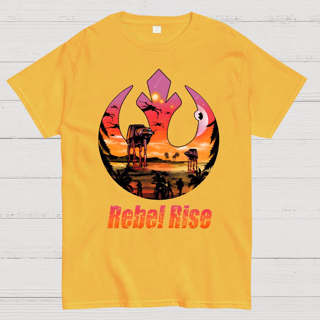 Rebel Rise Cotton Summer Casual Cool Loose T-Shirt