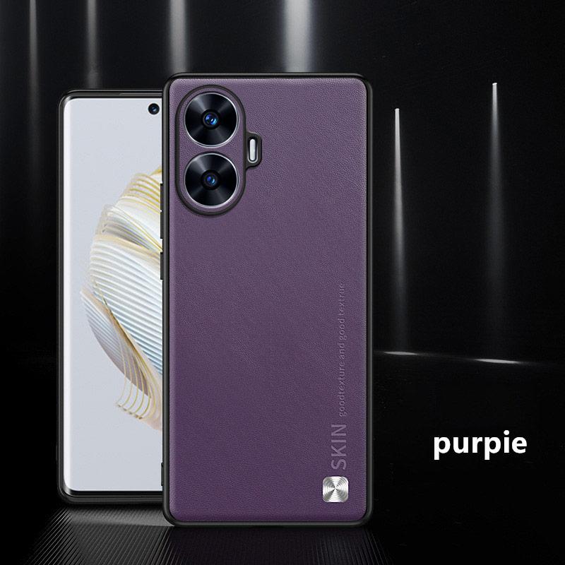 For Realme C53 C55 C61 C63 Luxury PU Leather Case For Realme C63 Soft Bumper Cover Matte Silicone Phone Case For Realme C55 Case