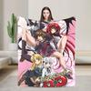 High School DxD Anime Blanket Quality Warm Soft Bedding Throws Winter Airplane Travel Couch Chair Sofa Bed Novelty Bedspread