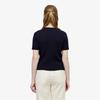 [lacoste] Women's Cable Short-Sleeve Crew Neck Sweater AF590E-56G166