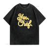 Ja Chef T-Shirt Inspiriert von der TV-Serie The Bear Vintage Gewaschen Bequem Stilvoll Lässig Streetwear Dehnbar Unisex Herren