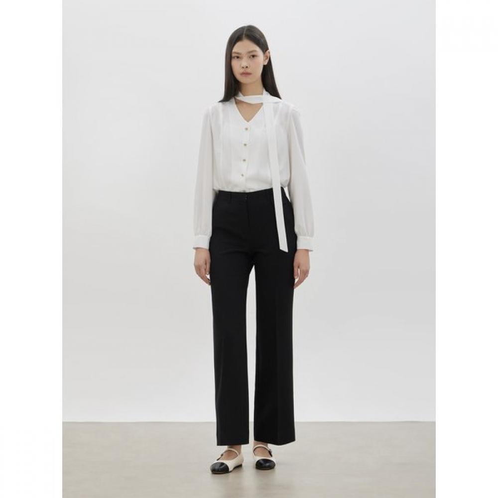 Cc Collect Shirring Tie Blouse C261msc002