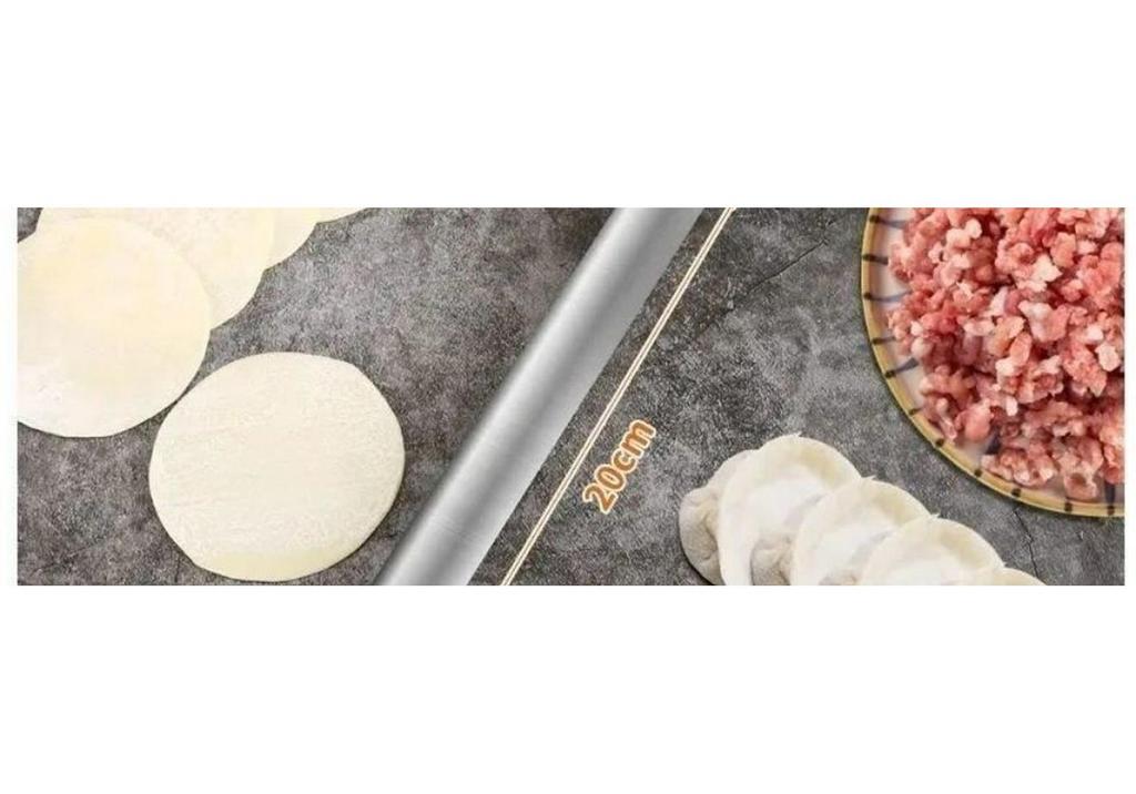Stainless Steel Rolling Pin for Dough & Dumpling Wrappers
